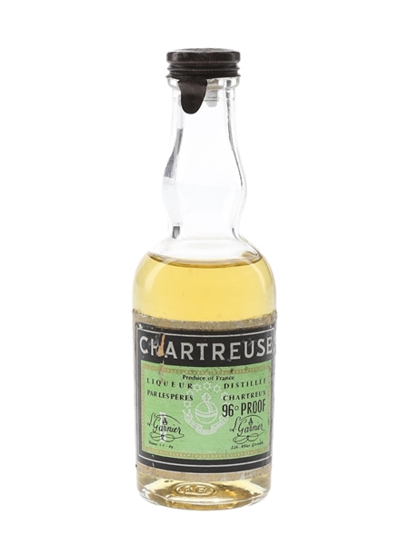 Chartreuse Green Bottled 1960s-1970s 3cl / 55%