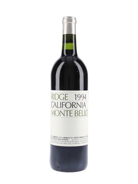 Ridge Monte Bello 1994  75cl / 12.7%