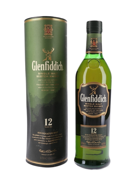 Glenfiddich 12 Year Old Old Presentation 70cl / 40%