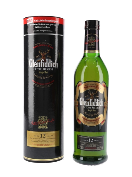 Glenfiddich 12 Year Old Old Presentation 70cl / 40%