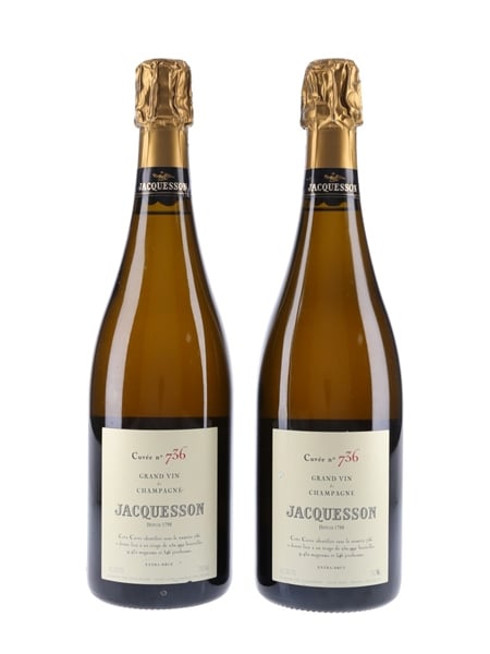 Jacquesson Cuvee 736 2008 Vintage Base - Disgorged 2012 2 x 75cl / 12%