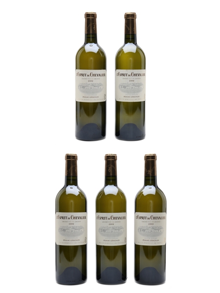 L'Esprit De Chevalier Blanc 2009 Pessac Leognan 5 x 75cl / 13.5%