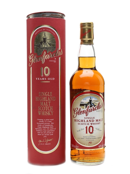 Glenfarclas 10 Year Old Old Presentation 70cl