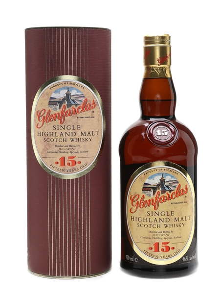 Glenfarclas 15 Year Old Bottled 1990s 70cl / 46%