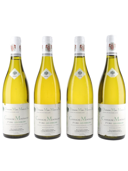 Chassagne Montrachet 1er Cru Les Vergers 2004 Marc Morey 4 x 75cl / 13.5%