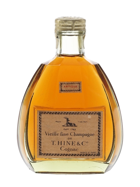 Hine Antique Vieille Fine Champagne Bottled 1950s 5cl