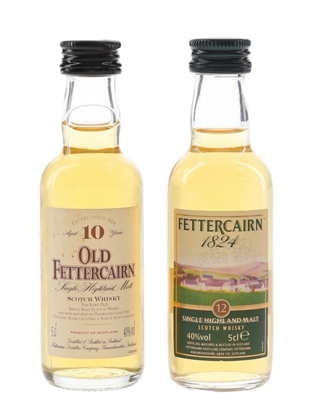 Fettercairn 10 & 12 Year Old  2 x 5cl / 40%