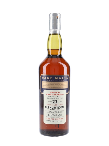 Glenury Royal 1971 23 Year Old Rare Malts Selection 75cl / 61.3%