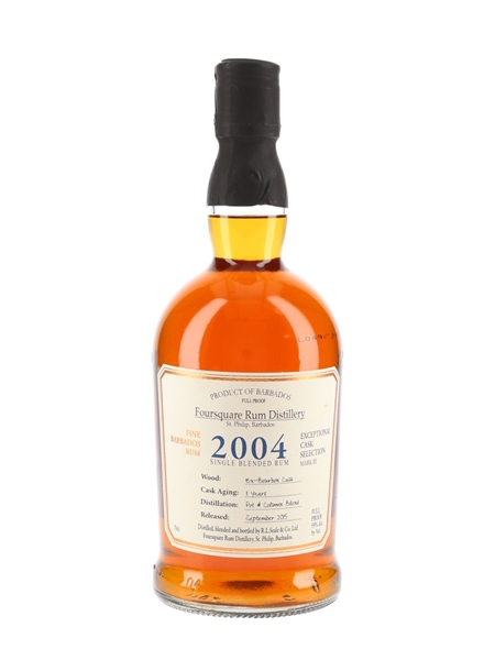 Foursquare 2004 11 Year Old Full Proof Exceptional Cask Selection Mark III - Bottled 2015 70cl / 59%
