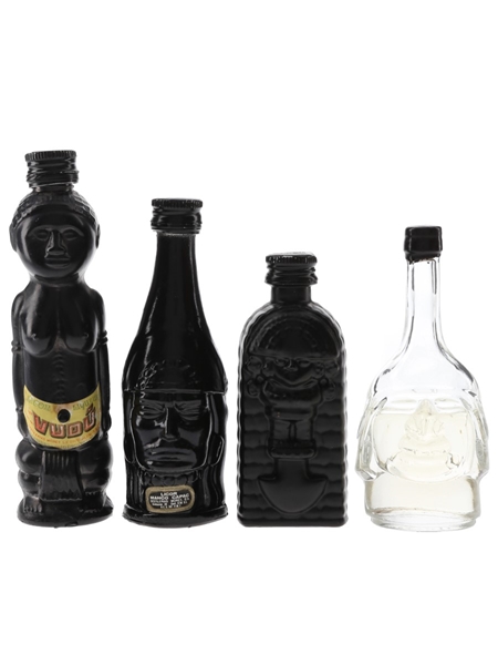Inca Pisco, Manco Capac & Vudu  4 x 4cl-4.3cl
