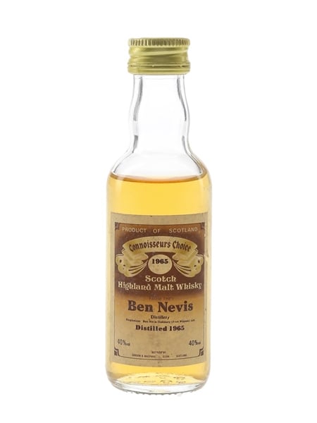 Ben Nevis 1965 Connoisseurs Choice Bottled 1980s - Gordon & MacPhail 5cl / 40%