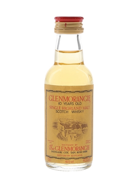Glenmorangie 10 Year Old Bottled 1980s 5cl / 40%