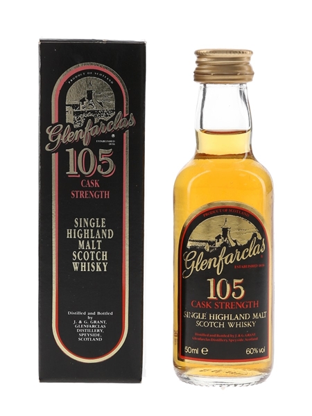 Glenfarclas 105 Cask Strength Bottled 1990s 5cl / 60%