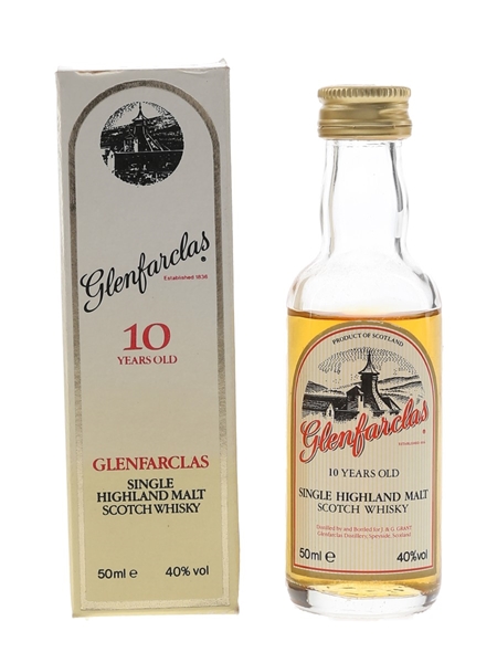 Glenfarclas 10 Year Old Bottled 1990s 5cl / 40%