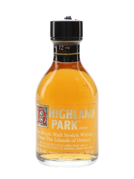 Highland Park 12 Year Old Bottled 1980s 10cl / 40%
