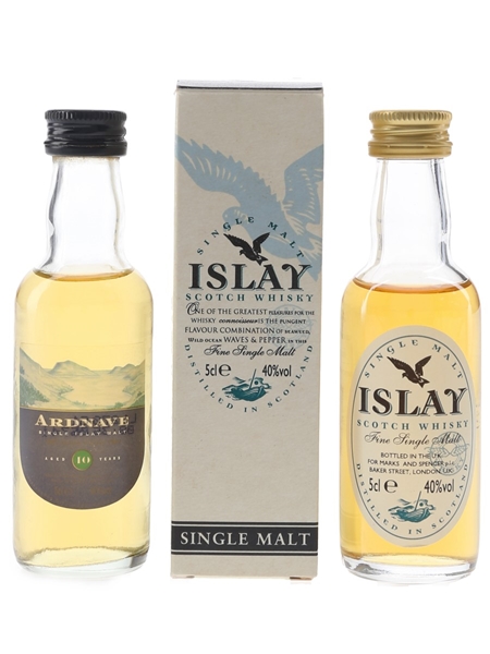 Ardnave & Islay  2 x 5cl / 40%