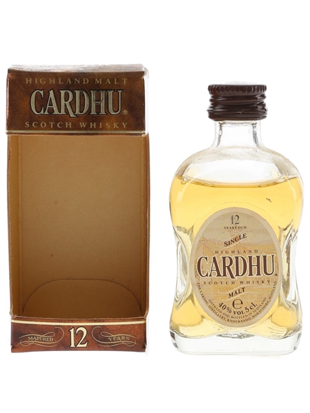 Cardhu 12 Year Old Bottled 1990s 5cl / 40%