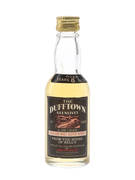 Dufftown Glenlivet 8 Year Old Bottled 1970s 5cl / 40%