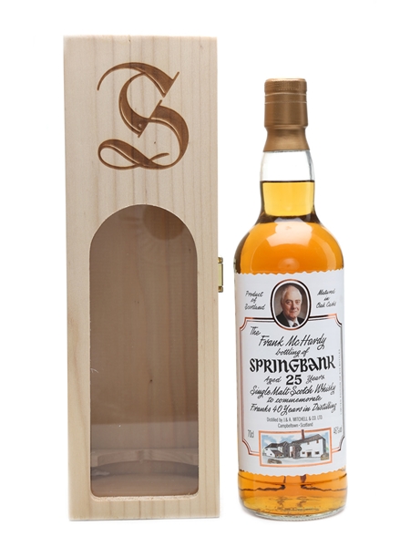 Springbank 25 Year Old Frank McHardy Bottling 70cl / 46%