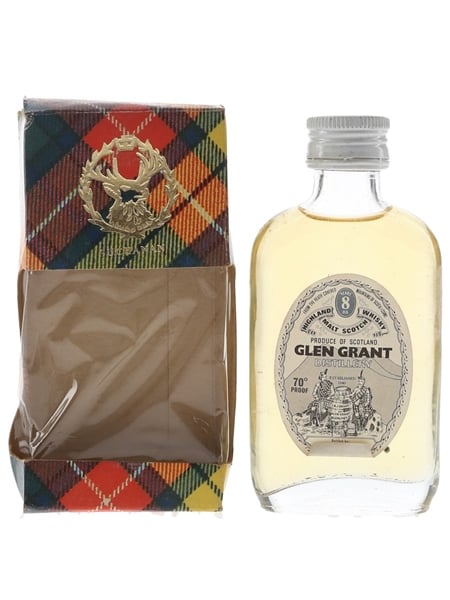 Glen Grant 8 Year Old Bottled 1970s 5cl / 40%