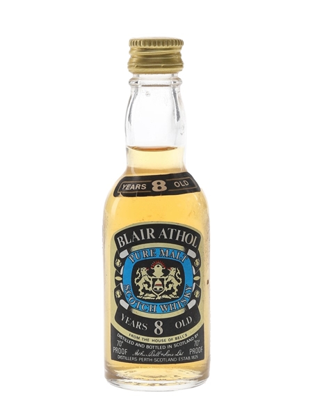 Blair Athol 8 Year Old Bottled 1970s 5cl / 40%