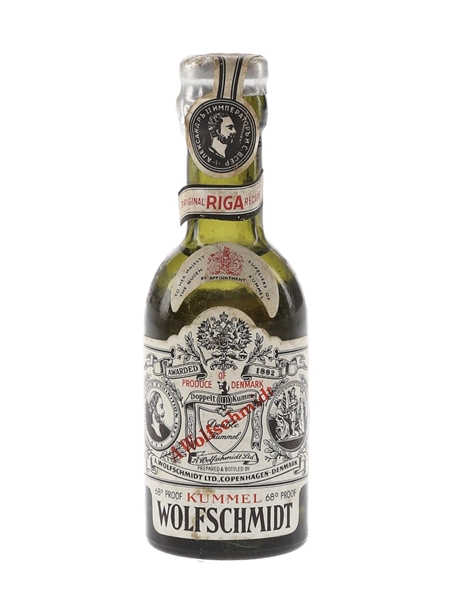 Kummel Wolfschmidt Bottled 1950s 3cl / 39%
