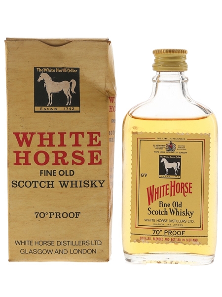 White Horse Bottled 1970s 5cl / 40%
