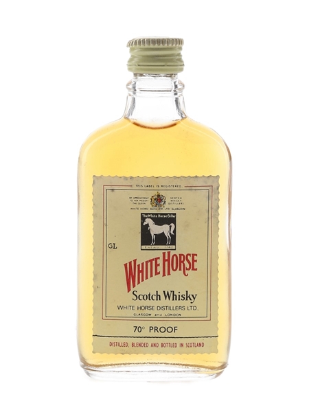 White Horse Bottled 1970s 5cl / 40%