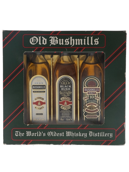 Old Bushmills Gift Pack  3 x 5cl / 40%