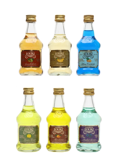 Eoliki Liqueurs Assorted Flavours 6 x 5cl