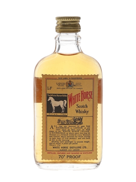 White Horse Bottled 1960s 5cl / 40%