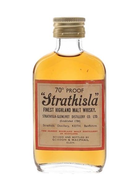 Strathisla Bottled 1970s - Gordon & MacPhail 5cl / 40%