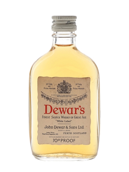 Dewar's White Label Bottled 1970s 5cl / 40%