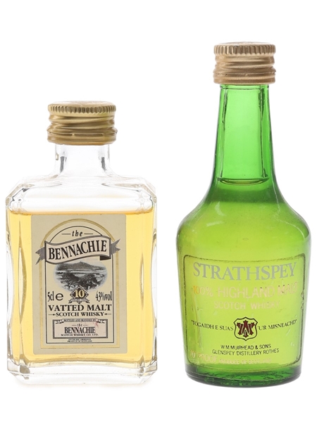 Bennachie 10 Year Old & Strathspey  2 x 5cl