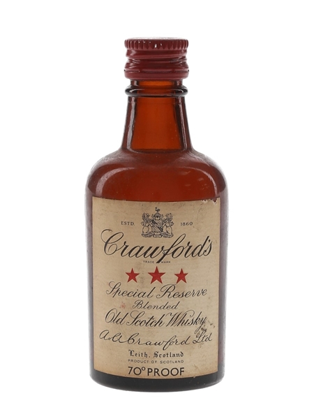 Crawford's 3 Star Bottled 1960s 5cl / 40%