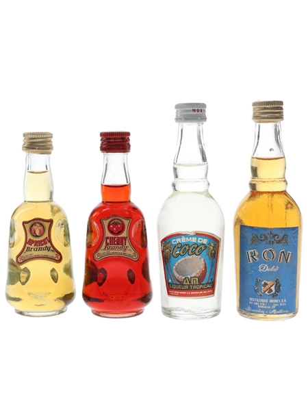 Morey Liqueurs  4 x 5cl-5.5cl