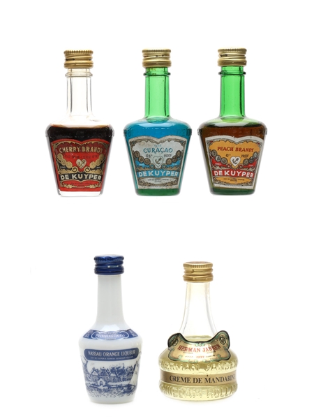 De Kuyper & Herman Jansen Liqueurs  5 x 3cl-5cl