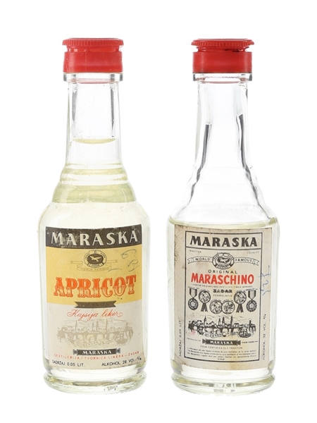 Maraska Apricot & Maraschino  2 x 5cl