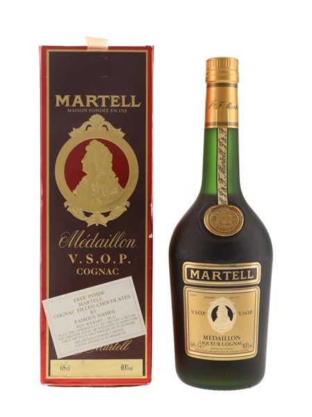 Martell Medaillon VSOP Bottled 1980s 68cl / 40%