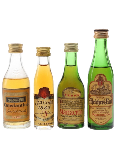 Constantin, Dujardin, Mariacron & Jacobi  4 x 2cl-5cl