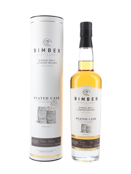 Bimber Small Batch Peated Cask Batch No. 01-2020 70cl / 54.1%