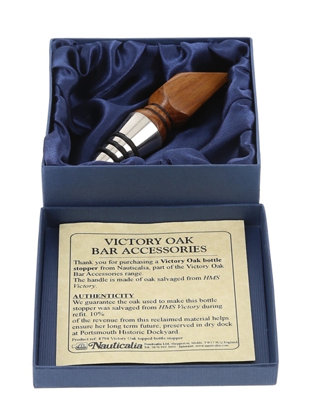 HMS Victory Oak Bottle Stopper Nauticalia 