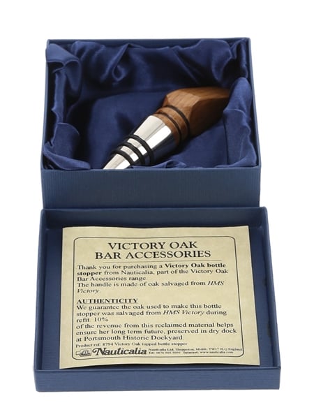 HMS Victory Oak Bottle Stopper Nauticalia 