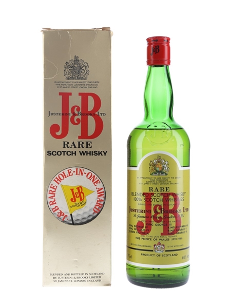 J & B Rare Bottled 1980s 75cl / 40%