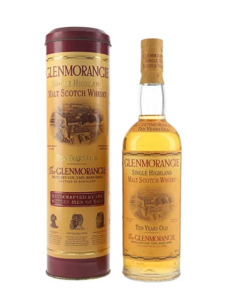 Glenmorangie 10 Year Old Bottled 1990s 70cl / 40%