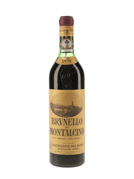 Castiglione Del Bosco 1970 Brunello Di Montalcino 72cl / 12.5%