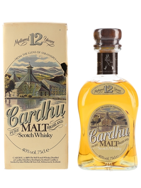 Cardhu 12 Year Old Bottled 1980s 75cl / 40%