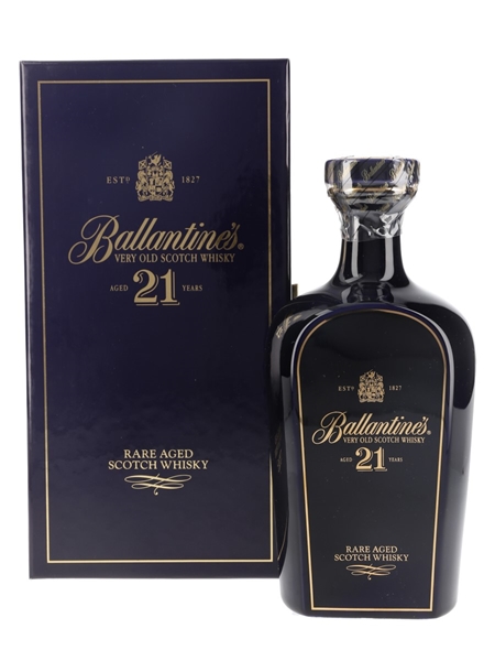 Ballantine's 21 Year Old Wade Ceramic Decanter 70cl / 43%