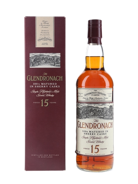 Glendronach 15 Year Old Bottled 1990s 70cl / 40%