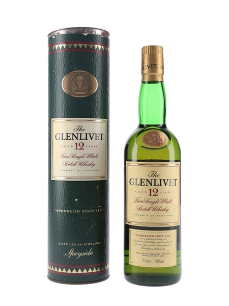 Glenlivet 12 Year Old Bottled 2000s 70cl / 40%